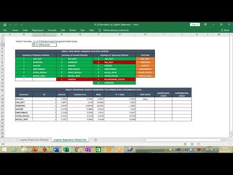13 Credit Risk Modelling and Validation: Development of Logistic Regression Model using SAS Day 02