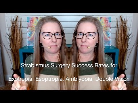 Strabismus Surgery Success Rates for Exotropia, Esotropia, Amblyopia and More!