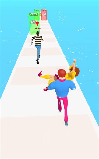 Girl Run 3D Catch The Thief Part 157 Gameplay Walkthrough Android #Shorts