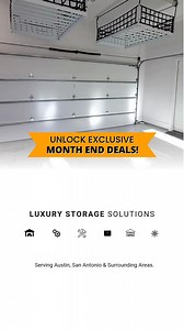 Say goodbye to clutter and hello to a clean, functional garage! 🏡🚗 Our end of month deals are available this week only! Tap 'Learn More' to claim your special deals today! | The Garage King