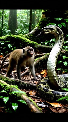 Python Attacks Monkey... Instantly Regrets It