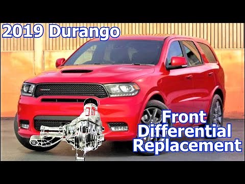 How to replace the Front Axle Differential on 2019 Dodge Durango