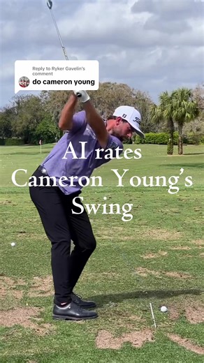 Cameron Young's AI Golf Swing Analysis