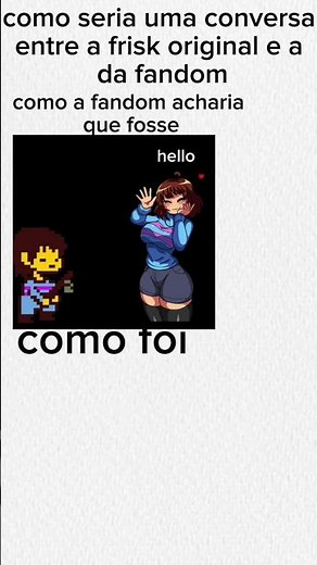frisk vs frisk #frisk#undertale#undertalememe#undertalememes#chara#fandom