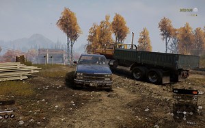 【PS5】4K画质SnowRunner雪地奔驰解说01，修桥