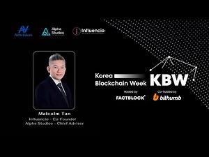 Malcolm Tan at Korea Blockchain Week 2025 | Key Highlights from KWB