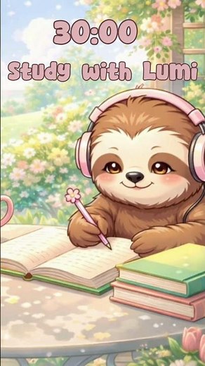 30 Minute Study with Lumi | Cozy Focus Timer | Calm Lofi Music #studytimer #lofi #cozywithlumi