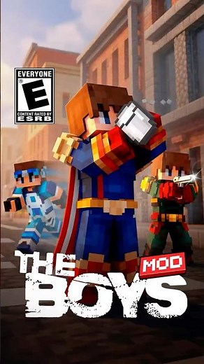 This The Boys mod for Minecraft is INSANE 🤯 #minecraft #theboys #homelander #mod #minecraftmods