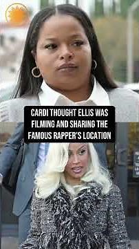 Cardi B cleared in civil assault trial #shorts