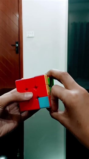 Rubik's cube 3 by 3 last layer solve trick #shortvideo #viralvideo #@Talhacuber890