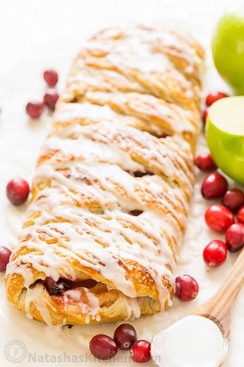 37K views · 684 reactions | This braided apple danish is easy and disappears fast! Recipe: https://natashaskitchen.com/apple-danish-braid/ | NatashasKitchen.com | Facebook