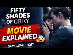 Fifty Shades of Grey Explained in English | Dark Love Story Breakdown 😳🔥 #movieexplained #hollywood