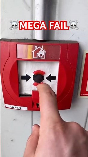 Activating The Fire Alarm Pull Station Has BIG Consequences 🚨