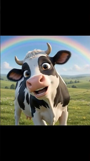 Con Gì Đây? Con Bò, Con Bò Sữa Vui Nhộn 🐮 Tiếng Con Bò Kêu #shorts #surikakidstv