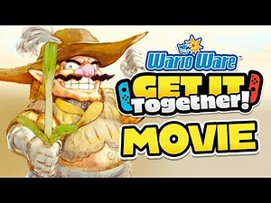 WarioWare Get It Together! THE MOVIE: All Cutscenes HD
