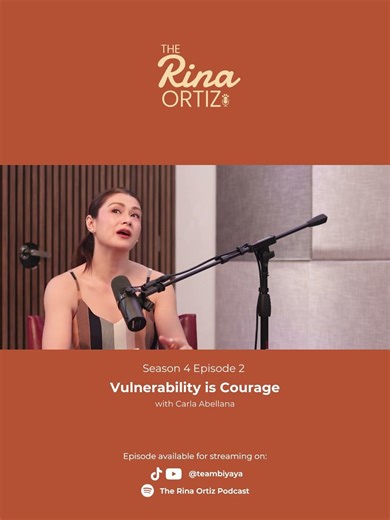 Showbiz was not part of Carla’s plan! #TheRinaOrtizPodcast