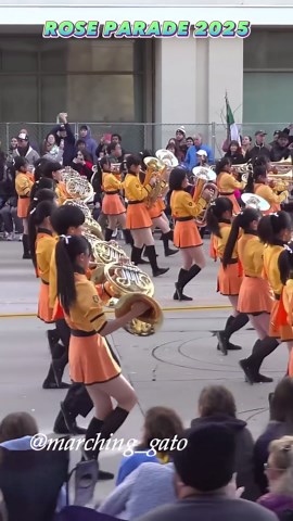 Kyoto Tachibana High School Band at Rose Parade 2025