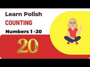 How to Count in Polish | Numbers 1–20 with Pronunciation
