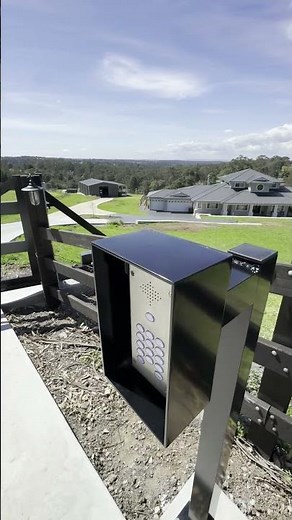 Grose Vale Cantilever Sliding Gate | Beninca Automation + Audio Intercom | Gate Automation NSW