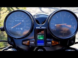 1983 Honda CB1100F First run of 2020
