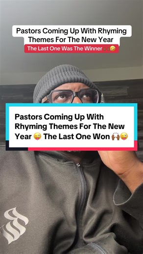 Pastors Coming Up With Rhyming Themes For The New Year 😜😜😜 #christiantiktok #churchtiktok #church #pastor #newyear