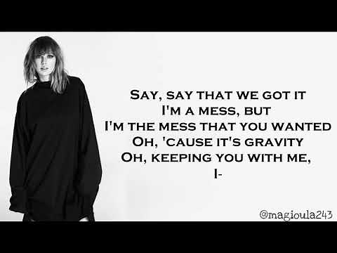 Taylor Swift - Dancing With Our Hands Tied (Lyrics)