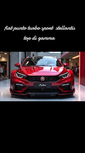 Fiat Punto Turbo Sport 2025: Potenza e Performance