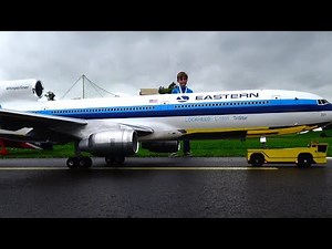 RC ART LOCKHEED L-1011 TRISTAR AIRLINER TURBINE MODEL AIRPLANE