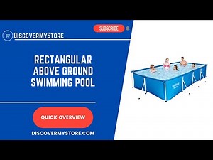 Rectangular Above Ground Swimming Pool