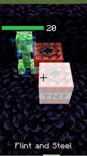 CAN CREEPER SURVIVE TNT EXPLOSION? 💥 #shorts #minecraft