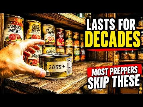 20 Canned Meats That Never Expire — Most Preppers Skip Half This List