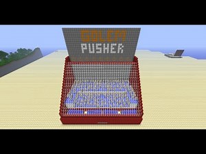 Golem Pusher--Minecraft Arcade Game
