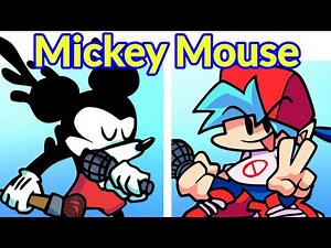 Drawing epic Mickey Mouse FnF | Friday Night Funkin Style ( Mods FnF )