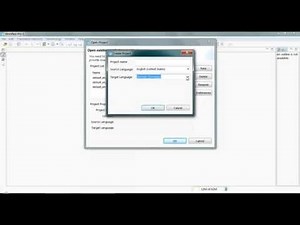 02 How to create a project and a translation memory in Wordfast - Mustafa Mahmoud