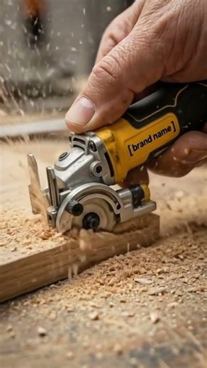 Mini Circular Saw Cutting Hardwood⚡