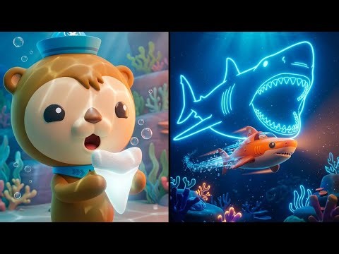 The Giant Tooth Discovery! 🦷 Prehistoric Shark Attack or Secret Cry for Help Octonauts Full Episode