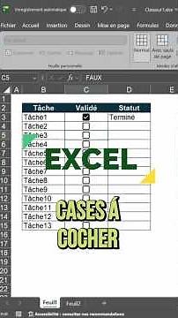 Instant Checkboxes in Excel (1 Click)
