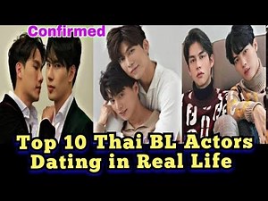Top 10 Thai BL Actors who are Dating in Real Life | thai bl | thai bl series |