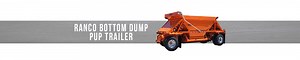 RANCO Bottom Dump Pup Trailer