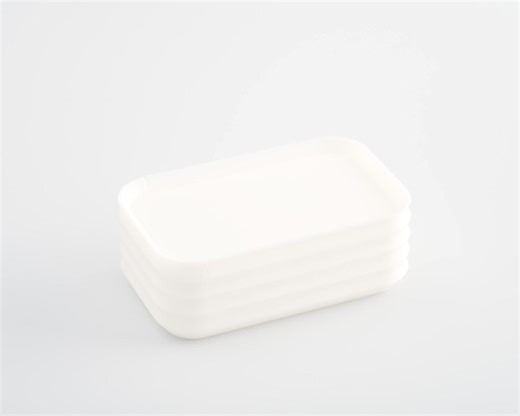 Mini Storage Box | Tiny Travel Container | Rib Series Mini Box – Jade White Color - Etsy