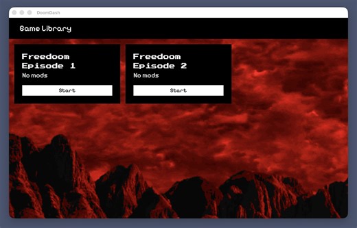 DoomDash – easiest way to play classic doom by skorphil