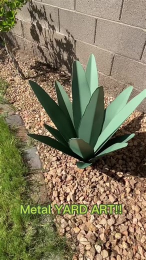 Southwest Metal Yard Art and Plant Decor