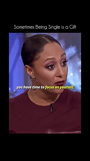 Mental Health | Anxiety | Depression | Wellbeing | Psychology on Instagram: "Tired of feeling broken just because you're single? You’re not alone — and you’re NOT behind. 👏 In a world that glorifies “relationship goals” and pressures you to “find your person,” it’s easy to forget that being single can be a powerful, healing season. 🧘‍♀️✨ 🎥 Tamera Mowry opens up about something we all need to hear: “Sometimes being single is a GIFT. A sacred time to rediscover who you are without noise, compro