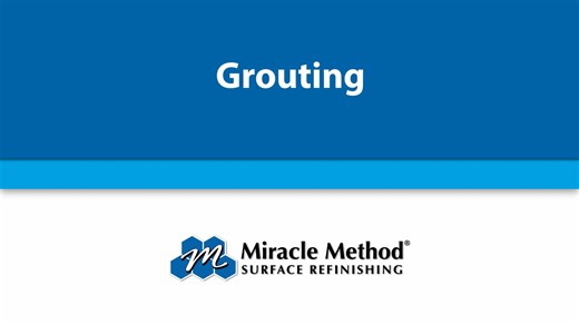 Technical Video Tile Re-Grouting