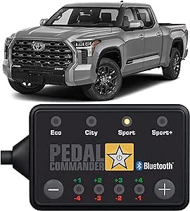 PEDAL COMMANDER Throttle Response Controller Compatible with Toyota Tundra 2022-2025, Plug-and-Play, 4 Modes 36 Sensitivity Levels, App Control Anti-Theft, Performance Upgrade, Tundra Accessories