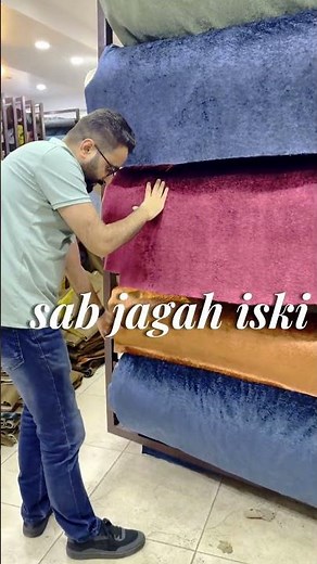 "Turkish Velvet Sofa Fabric at ₹550/mtr | Royal Shine, Heavy Backing | Best for Luxury Interiors"