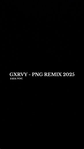 PNG Remix 2025: Tambu Meri by GXRVY