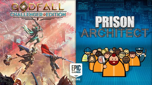 Godfall Challenger Edition and Prison Architect are free on the Epic Games Store