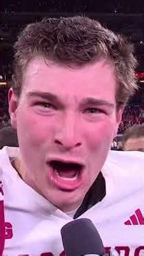 Fernando Mendoza’s Voice Just Blew His Heisman Shot 😂