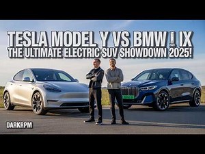Tesla Model Y vs BMW iX: The Ultimate Electric SUV Showdown 2025!